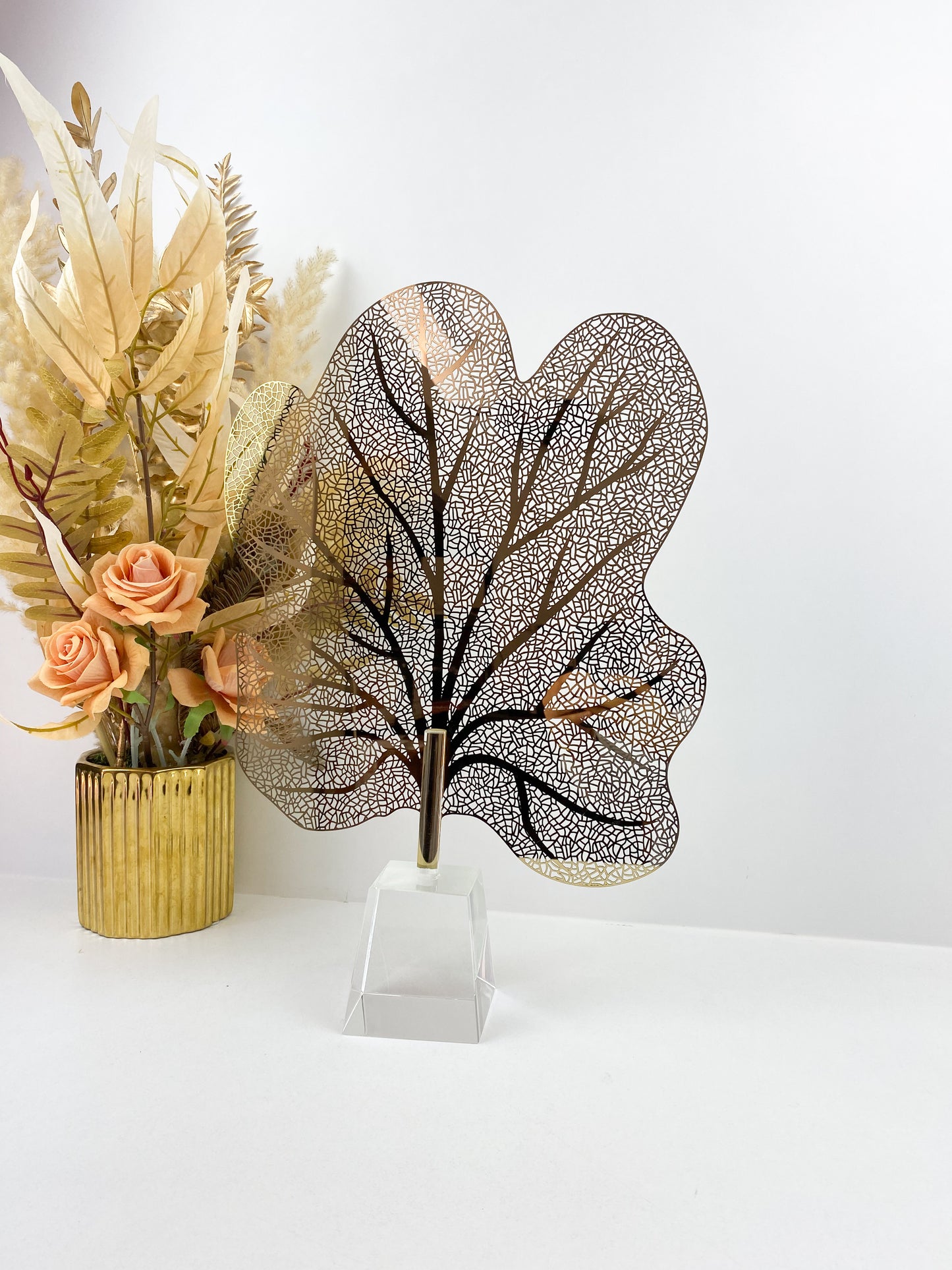 Statue en forme de plante