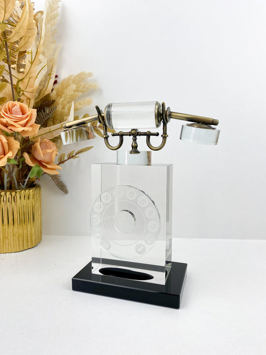 Ornements de téléphone en cristal Vintage