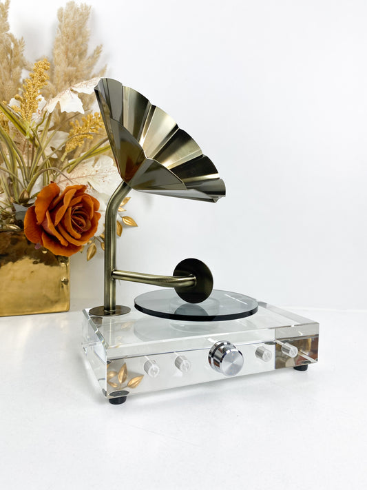 Ornements en cristal de jukebox simulé, artisanat moderne, équipement de musique