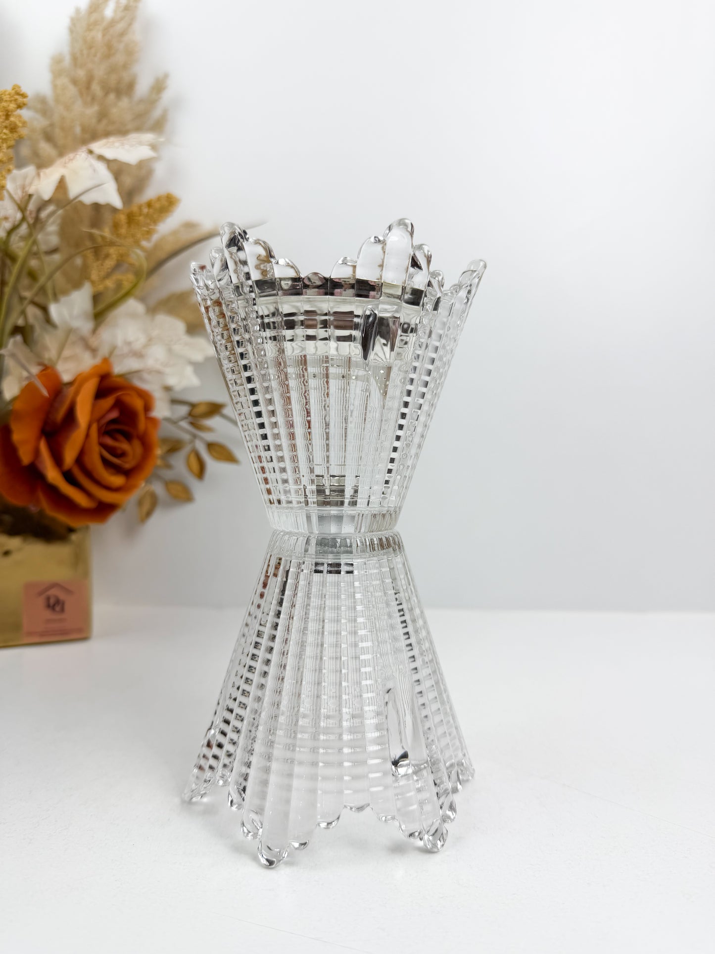 Brûleur d'encens en acrylique transparent