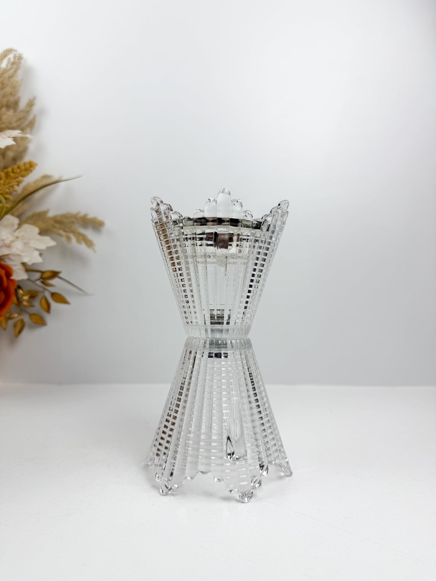 Brûleur d'encens en acrylique transparent