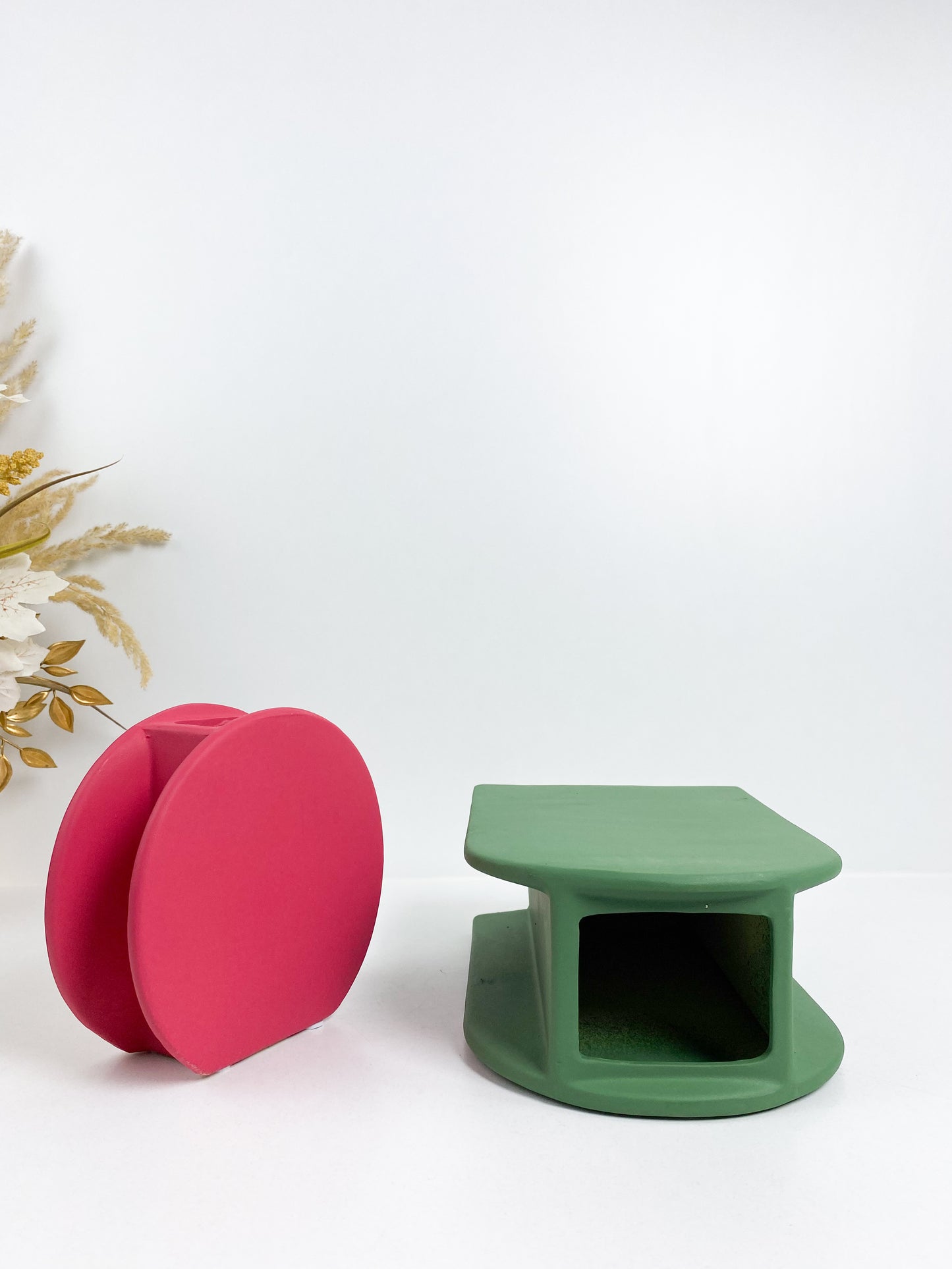 Duo vases à fleurs moderne en céramique de haute qualité