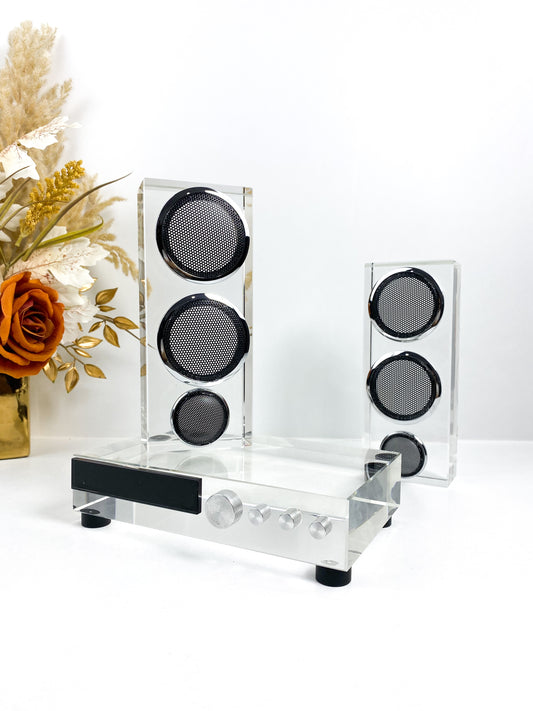 Ensemble d'accessoires sonores pour la décoration intérieure