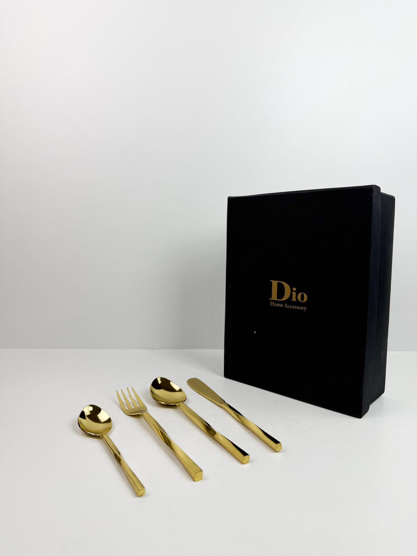 Ensemble de couverts Dio Home Access Ory doré-24 Pièces-