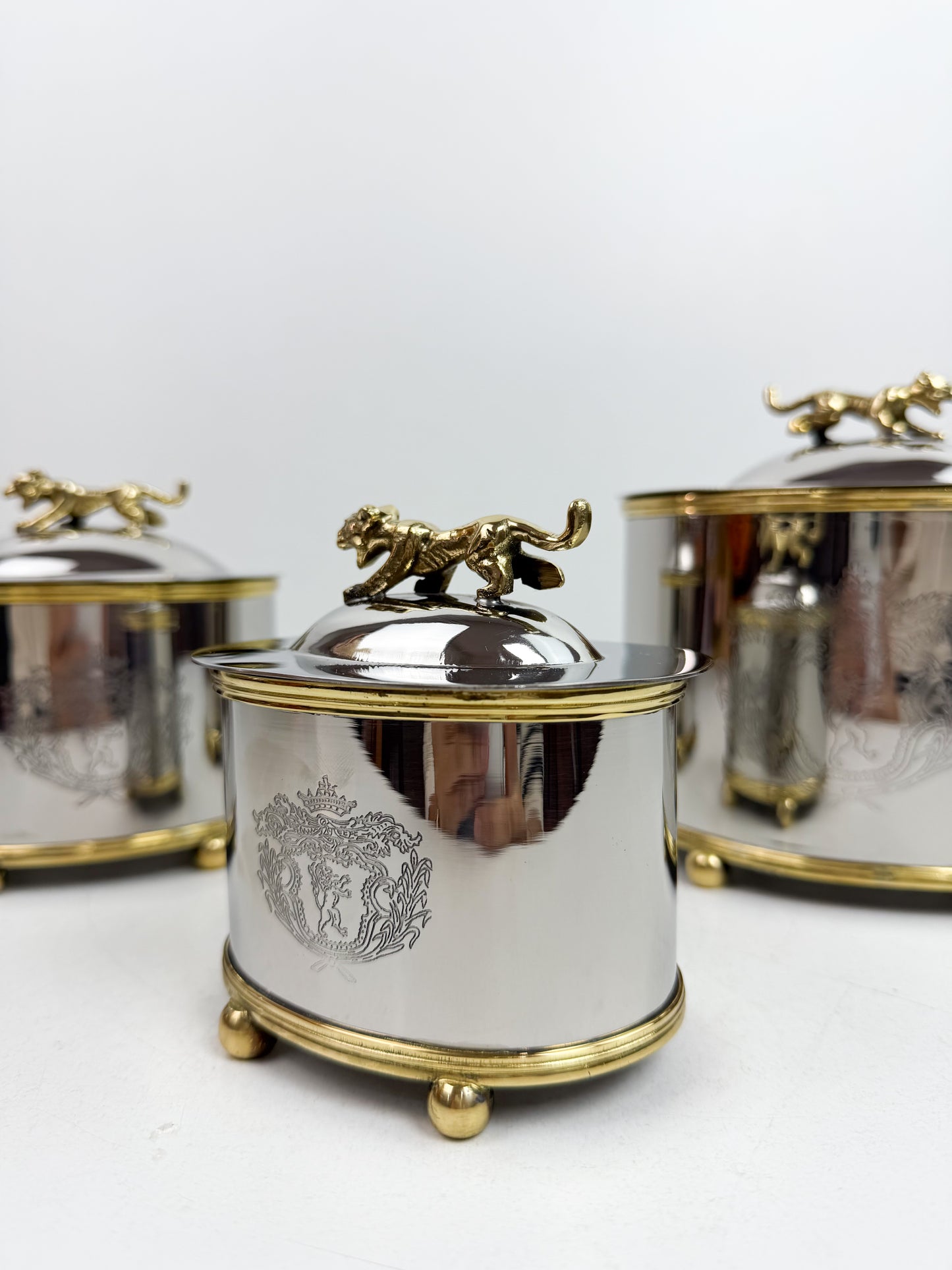 Boîtes décoratives avec couvercle de luxe et moderne