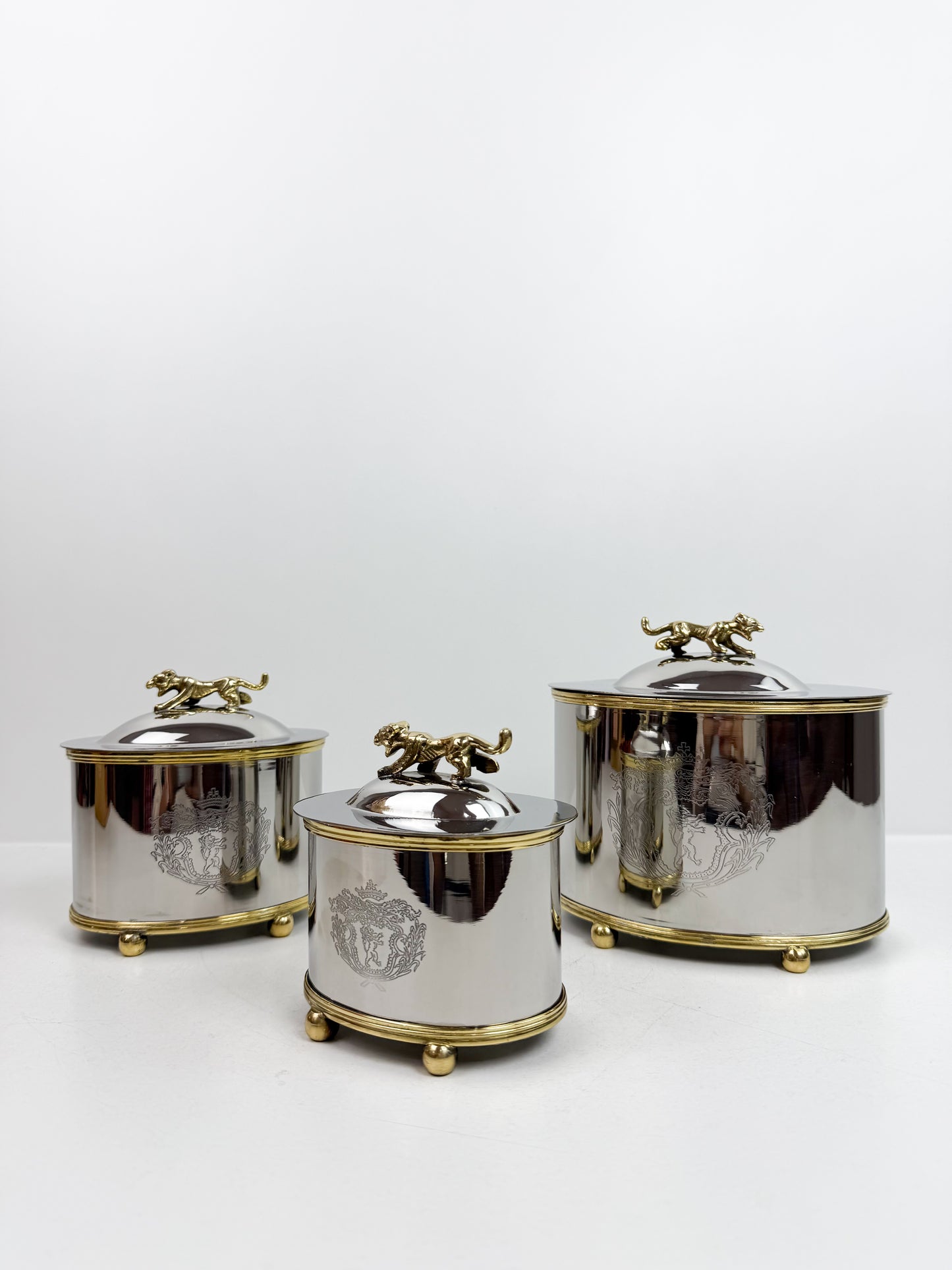 Boîtes décoratives avec couvercle de luxe et moderne
