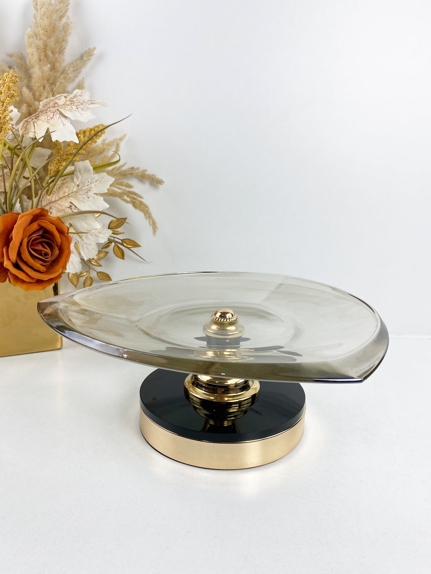 Présentoir Doré – présentoir à bonbons, plateau de rangement