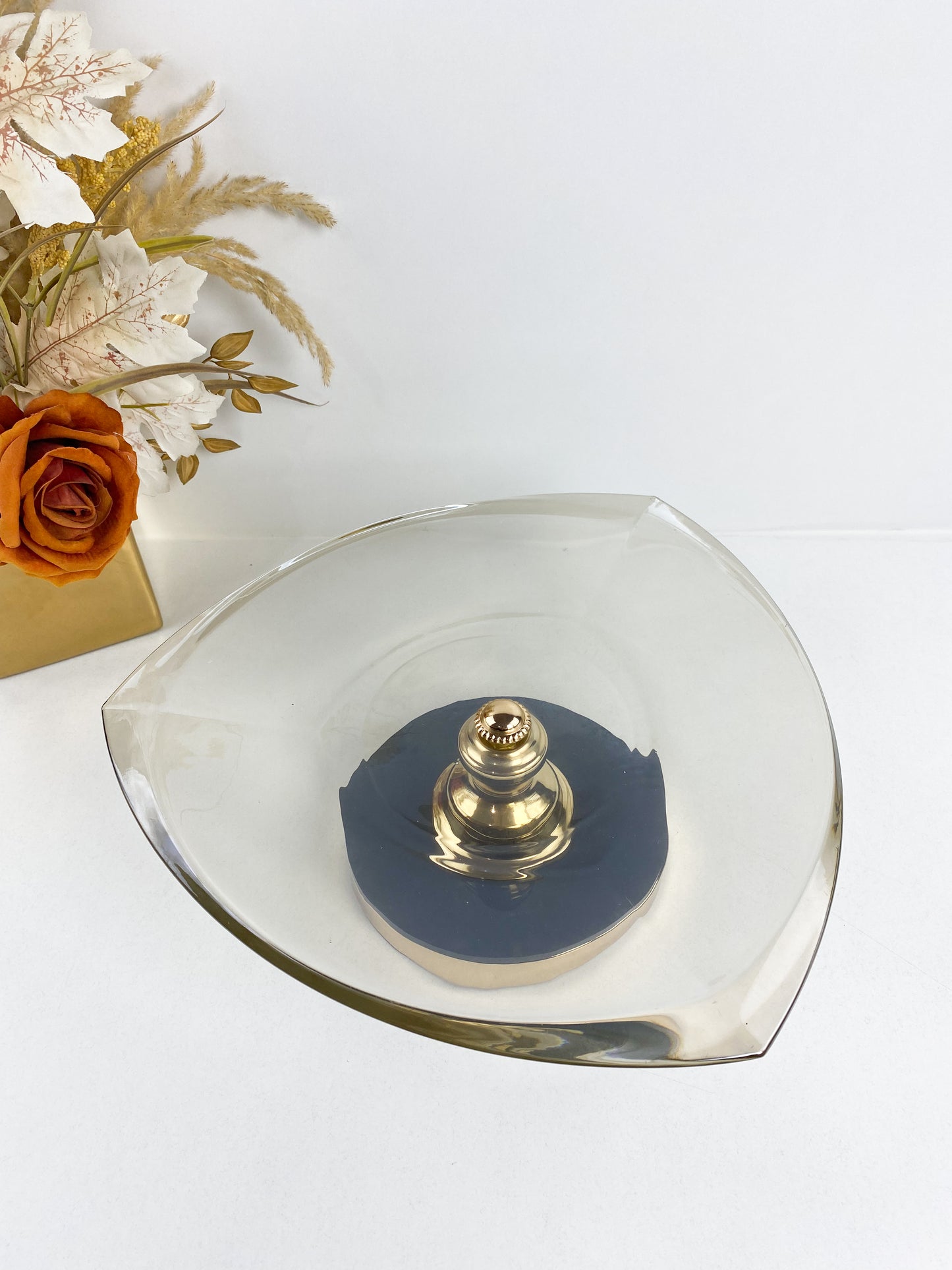 Présentoir Doré – présentoir à bonbons, plateau de rangement