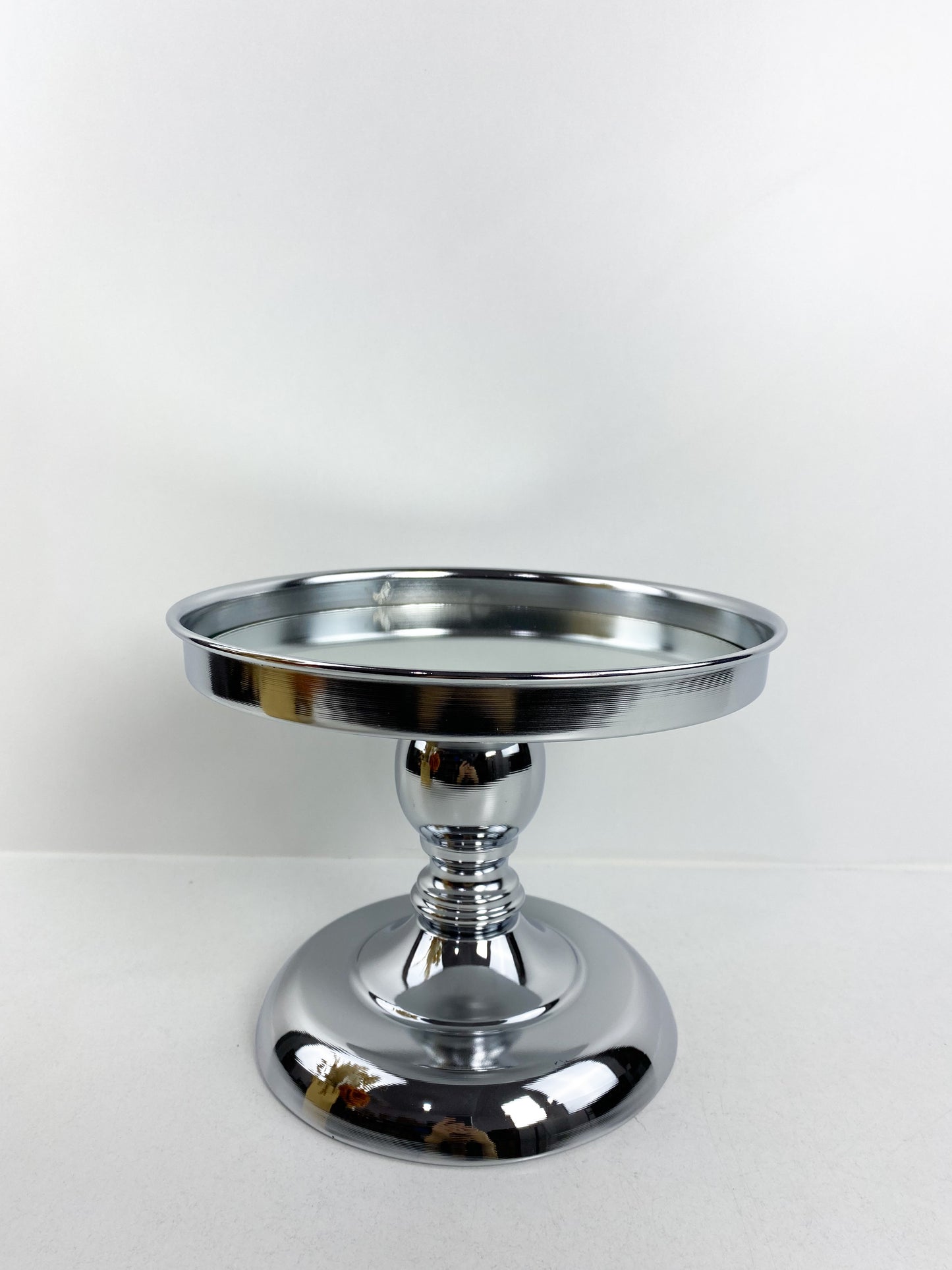 Support à gâteaux miroir argenté, Cupcake en métal galvanisé, décoration de Table pour fête