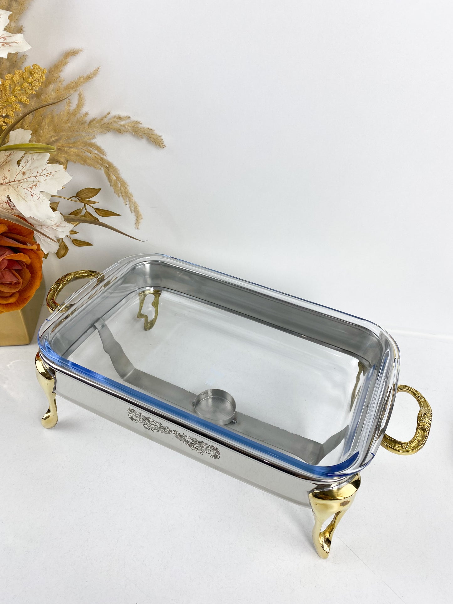 Chauffe plat rectangulaire inox Haute qualité - Réchauffeur de nourriture