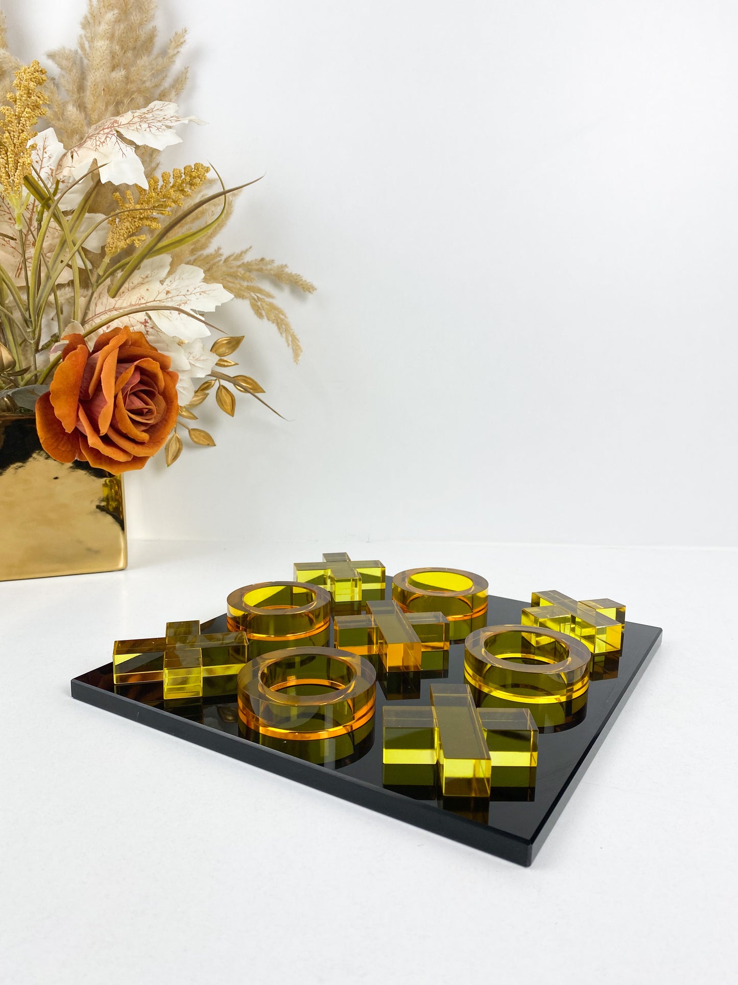 Jeu d'échecs de luxe en cristal