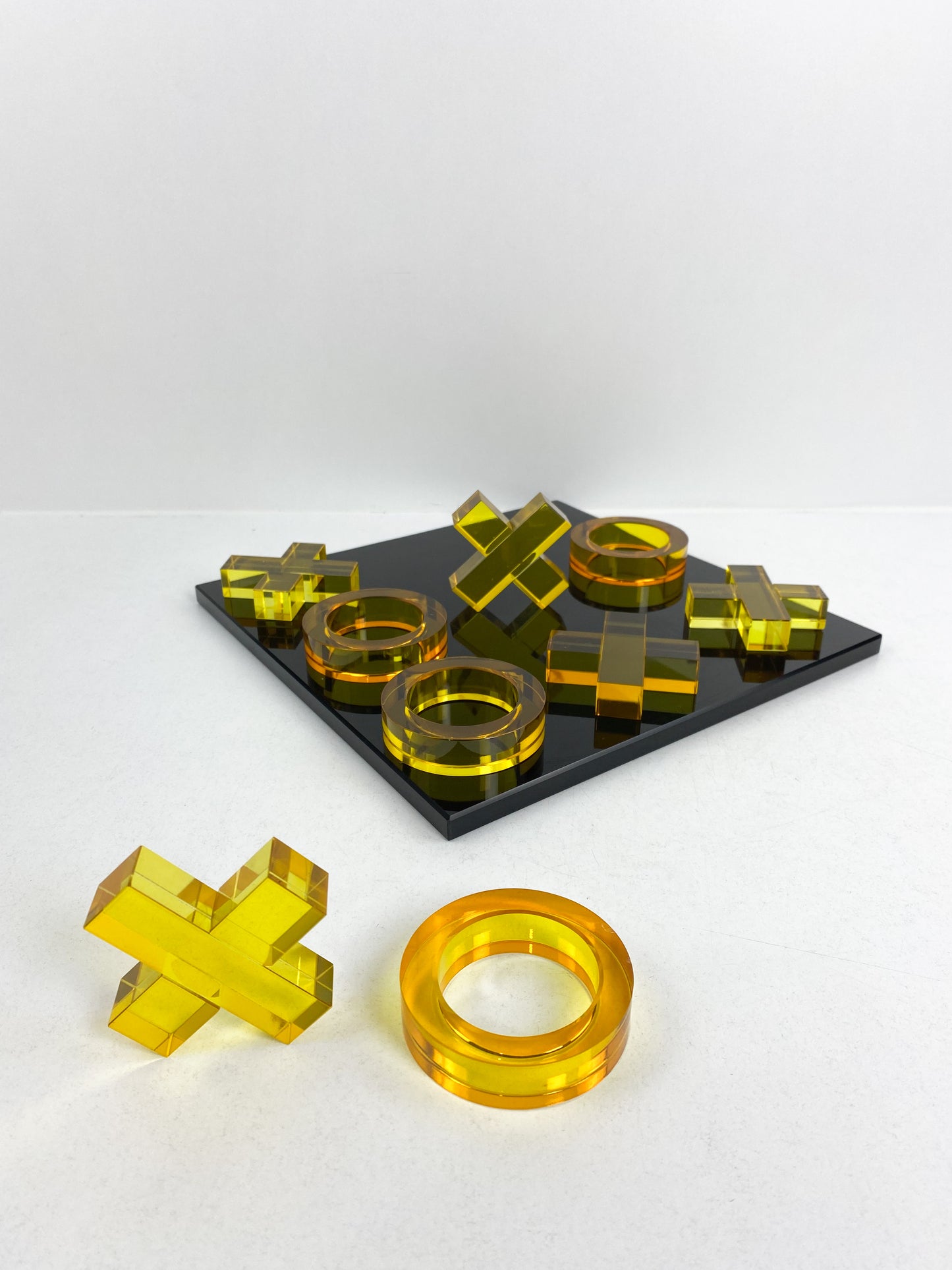 Jeu d'échecs de luxe en cristal