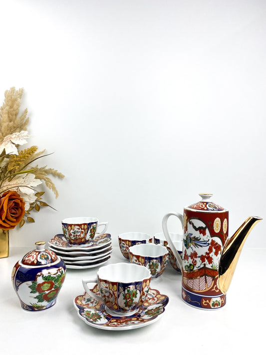 Tasses Cappuccino Taous Haute qualité avec théière et sucrier