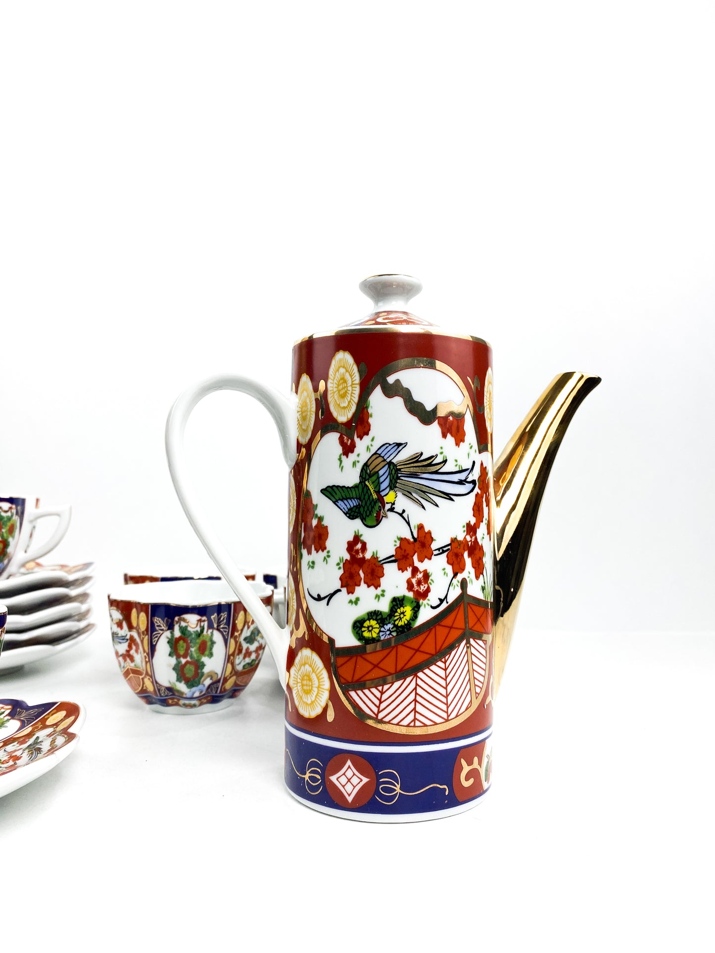 Tasses Cappuccino Taous Haute qualité avec théière et sucrier