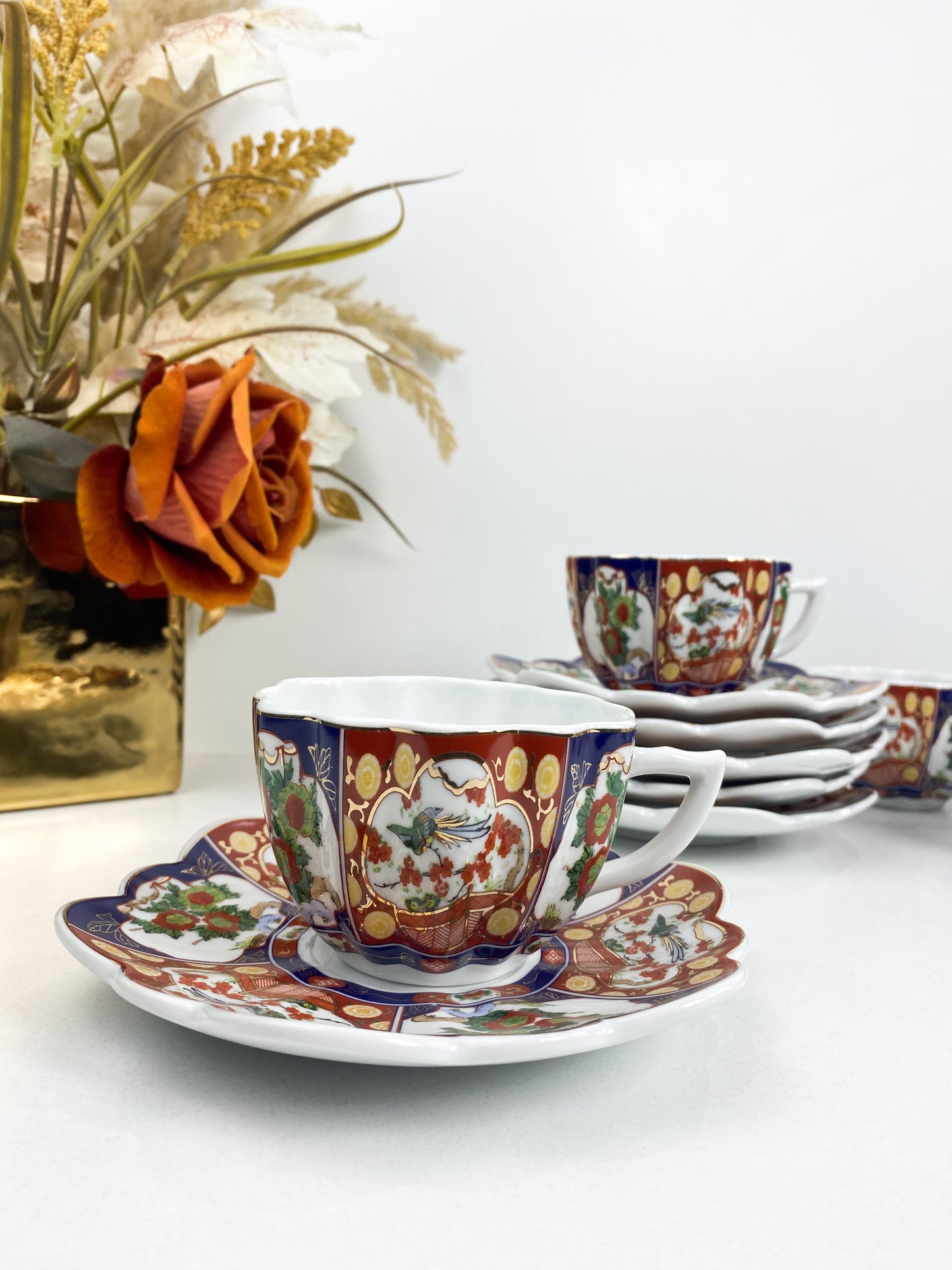 Tasses Cappuccino Taous Haute qualité avec théière et sucrier