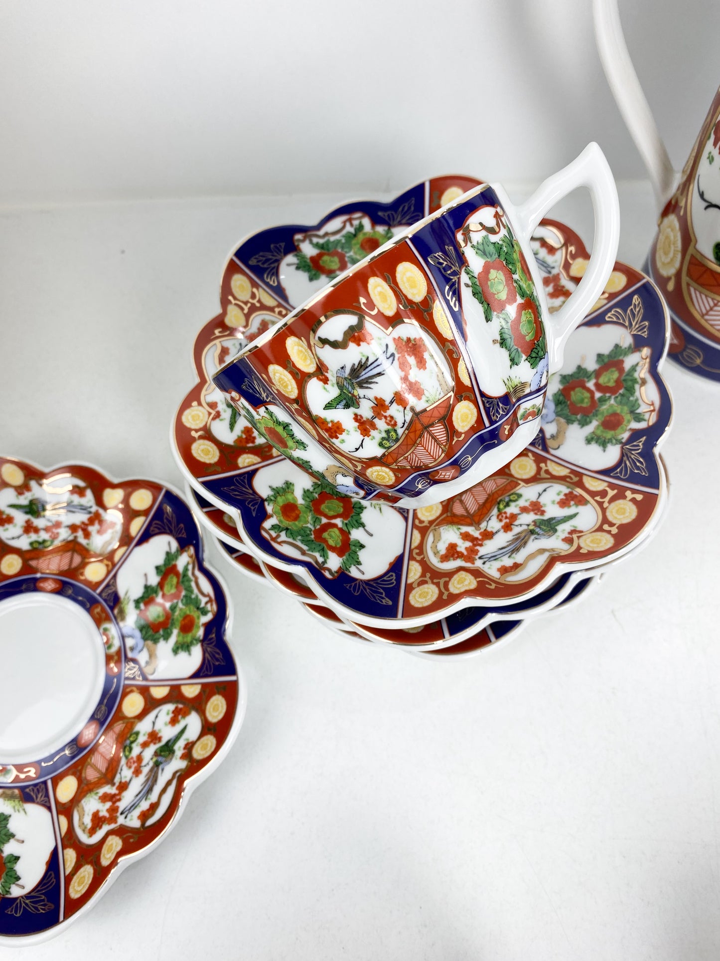 Tasses Cappuccino Taous Haute qualité avec théière et sucrier