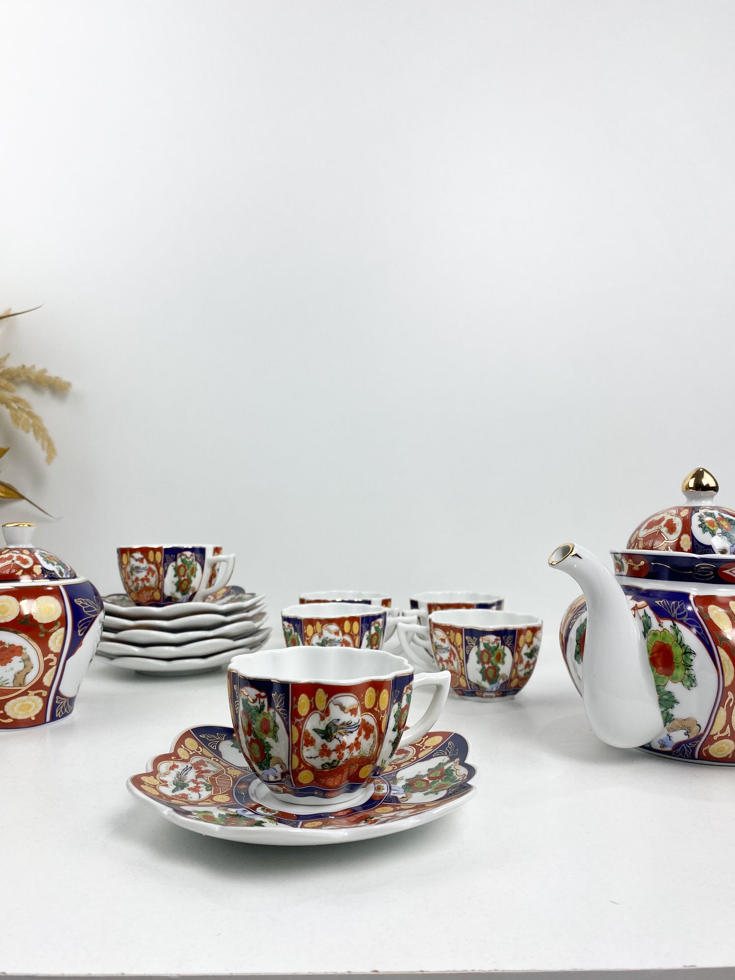 Tasses Expresso Taous Haute qualité avec théière et sucrier